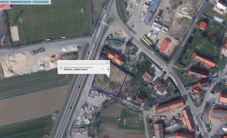 działka na sprzedaż - Jerzmanowa, Jaczów